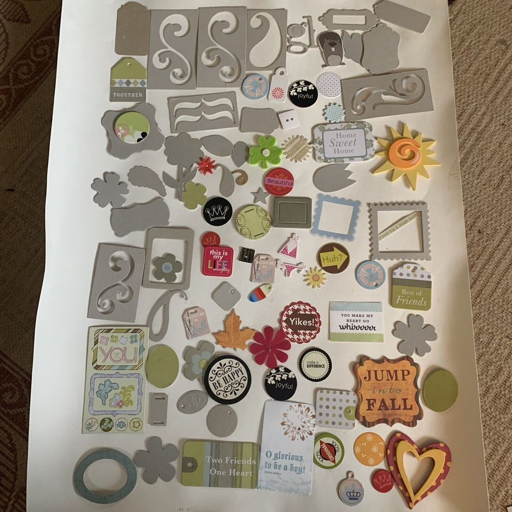 Scrapbook Embossing Stencils. CardBrd Paper, Felt &wood.  FREE SHIPPING USPS GA